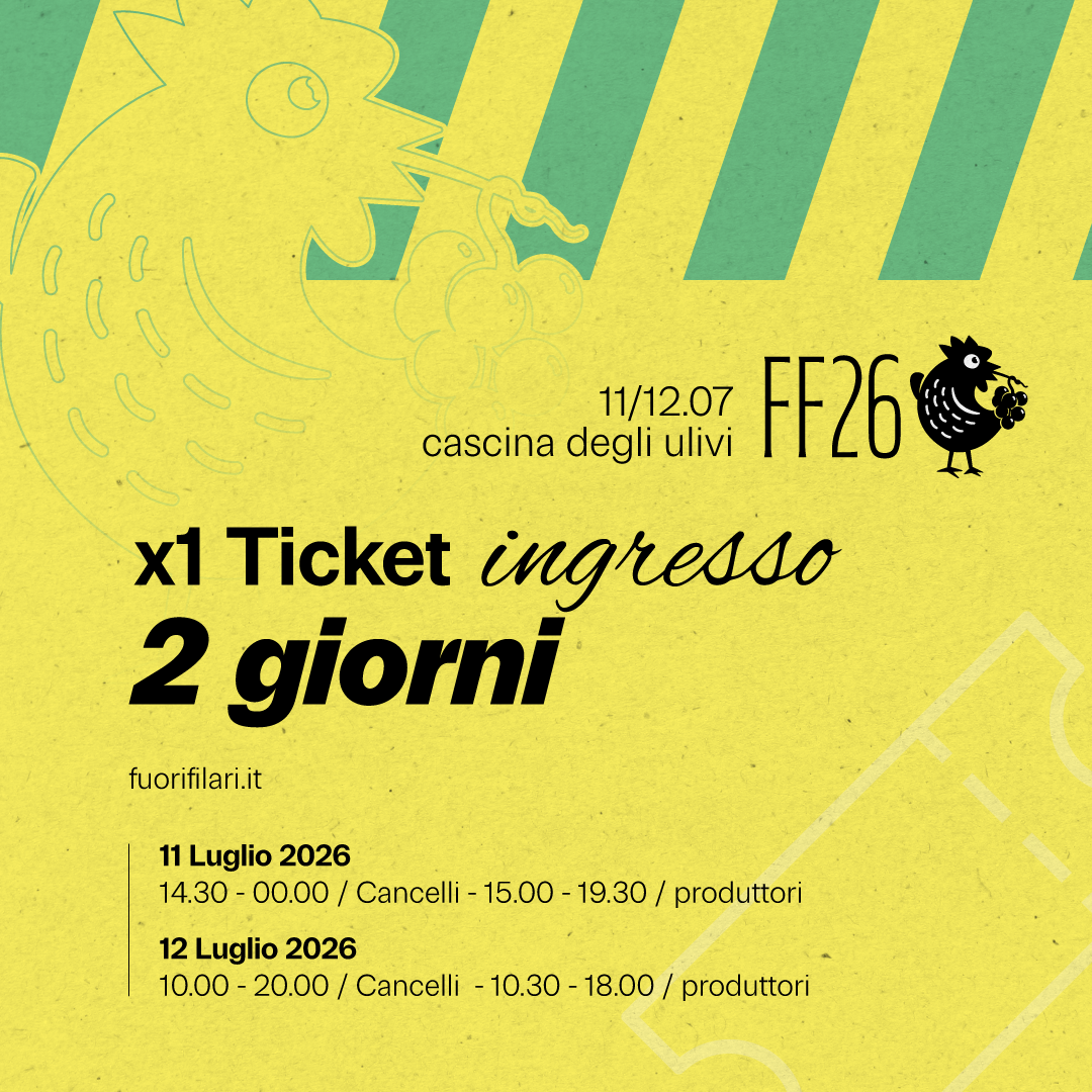 FF26 11/12 Luglio - 2 Days Ticket
