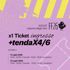 FF26 11/12 Luglio - Camping Area Ticket