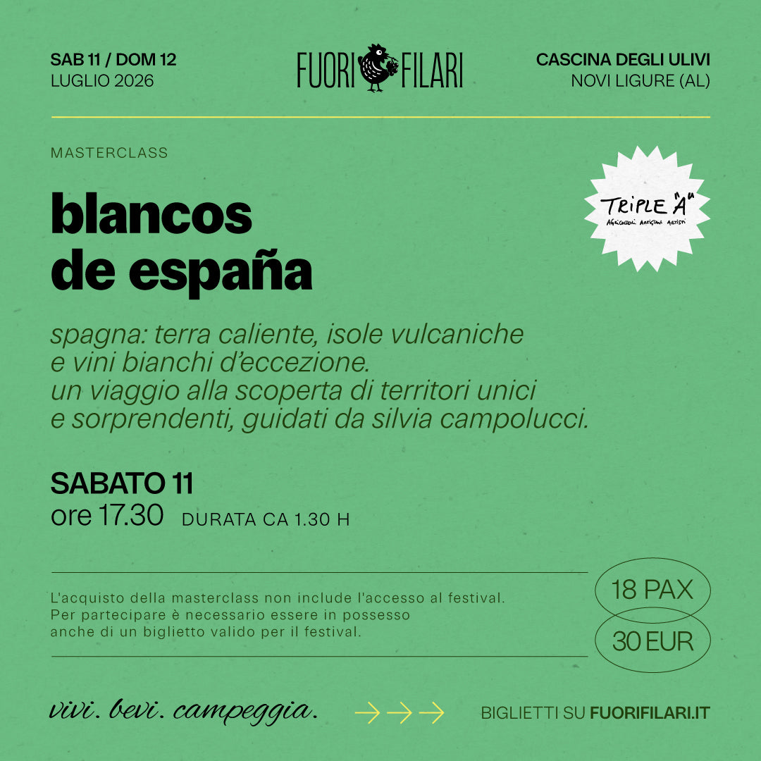 FF26 - Masterclass - Blancos de España - 12 Luglio
